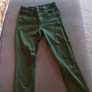 Dark Green Fran Denim Jeans